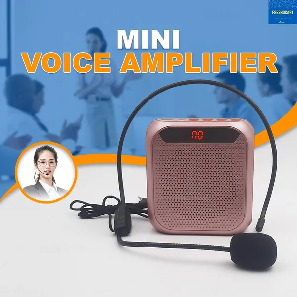 Mini_Voice_Amplifier_|_Wireless_Voice_Amplifier_|_Portable_Rechargeable_Bluetooth_Amplifier_Speaker_with_Wired_Microphone_Headset_for_Teacher,_Taxi_Driver,_Coaches,_Tour_Guide_(_Rose_Gold_Pack_of_1)