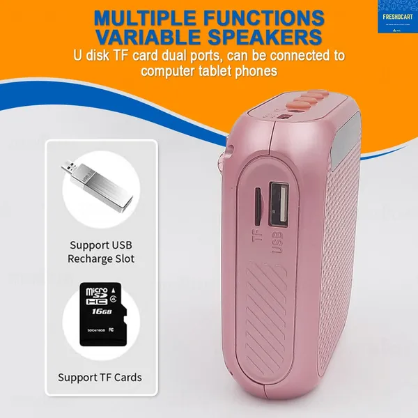 Mini_Voice_Amplifier_|_Wireless_Voice_Amplifier_|_Portable_Rechargeable_Bluetooth_Amplifier_Speaker_with_Wired_Microphone_Headset_for_Teacher,_Taxi_Driver,_Coaches,_Tour_Guide_(_Rose_Gold_Pack_of_1)