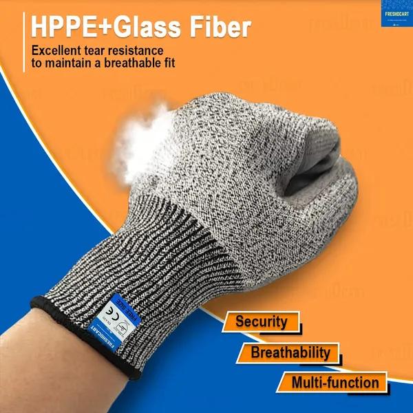 FreshDcart_Rubber,_Nylon_Anti_Cut_Safety_Hand_Gloves_With_Level_5_Protect_Kitchen_Gloves_For_Chopping_Food_Vegitable_And_Gardening,_Grey,_Pack_of_1