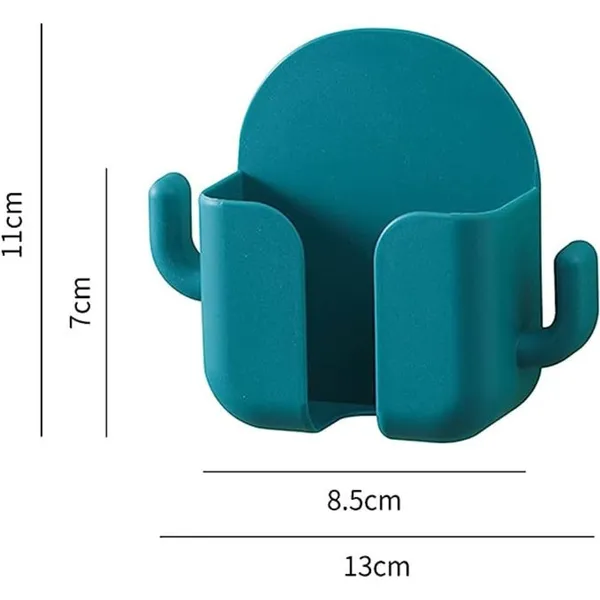 Self-Adhesive_Phone_Charging_Stand_|_Wall_Mount_Mobile_Holder_with_2_Hook_Mobile_Phone_Charger,_Phone_Holder_for_Bedroom_Kitchen_Office_(Multicolor,Pack_of_4)