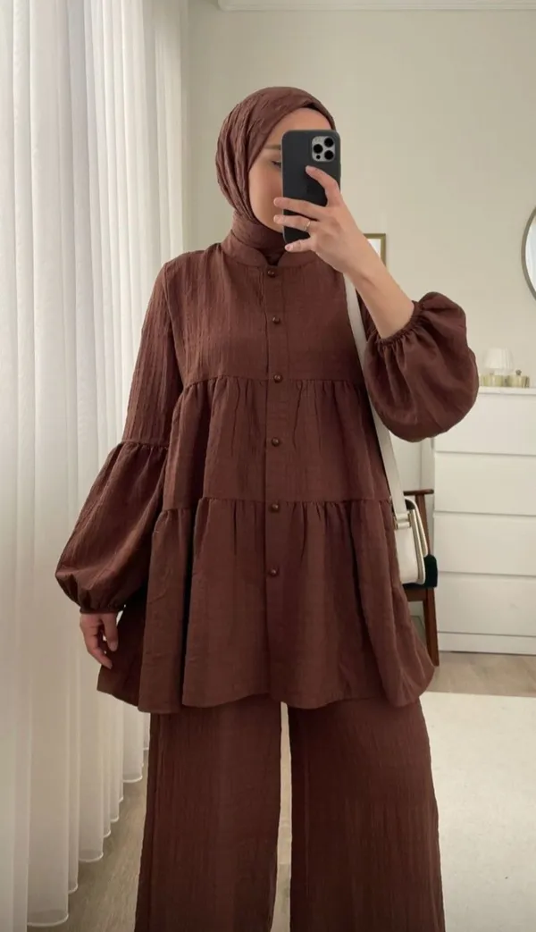 Elegent_Summer_cotton_lenin_co-ord_set