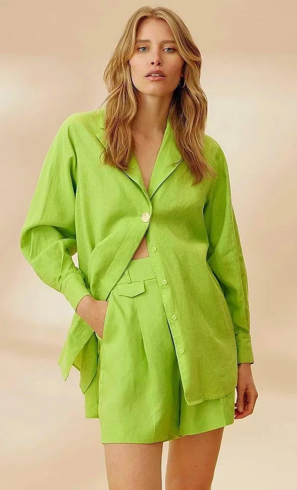 New_Summer_wear_cotton_lenin_co-ord_set