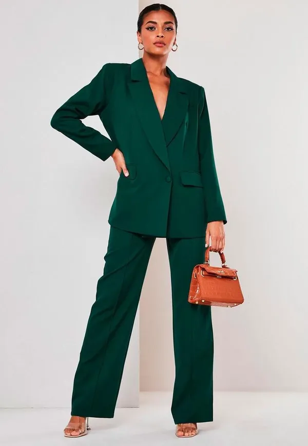 Bottle_Green_Coat_Set_For_Women