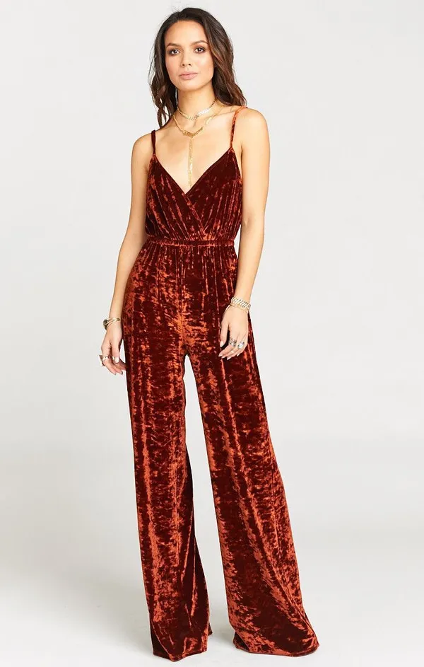 Velvet_Yellow_Pant_For_Women