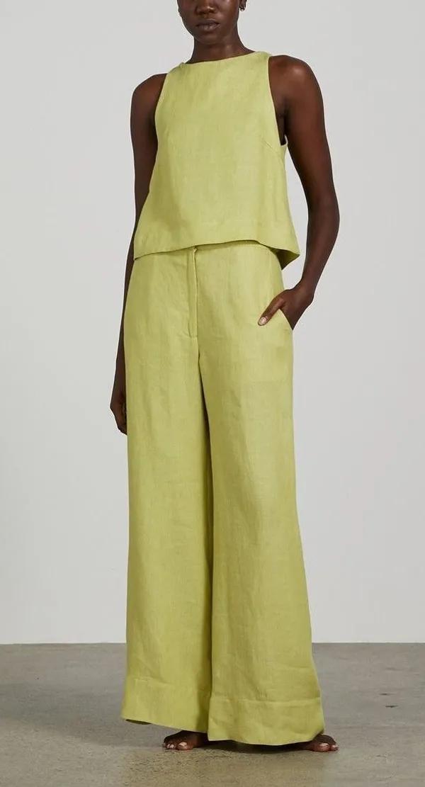 New_Summer_wear_cotton_lenin_co-ord_set