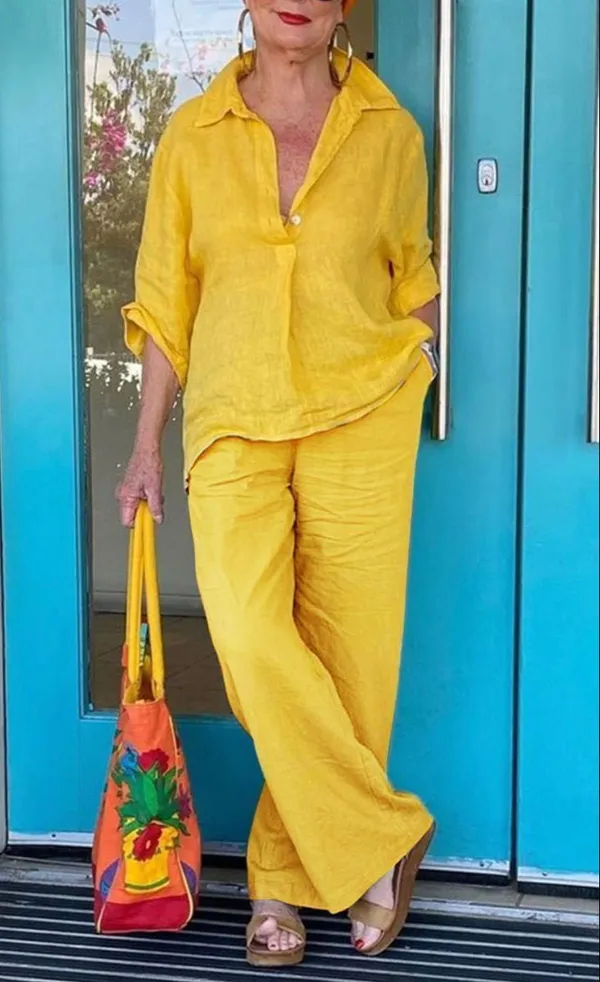 New_Summer_wear_cotton_lenin_co-ord_set
