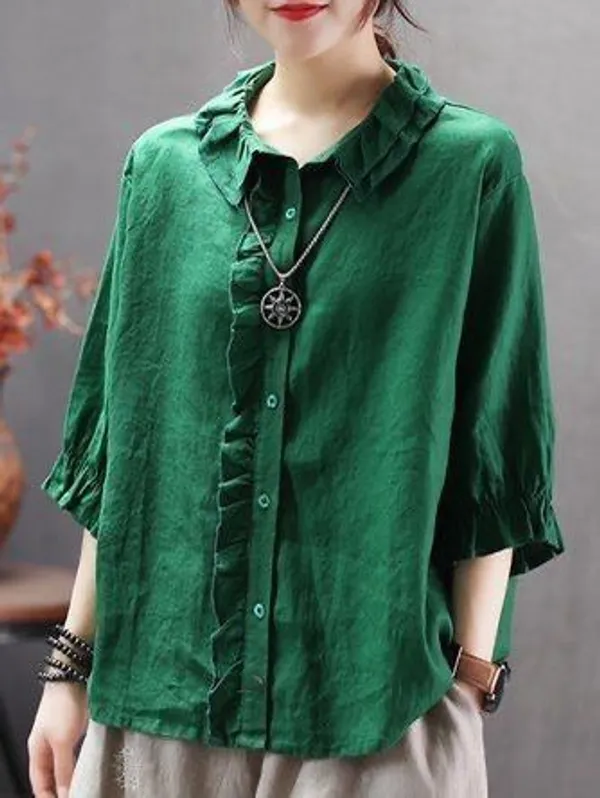 Green_Shirt_For_Women