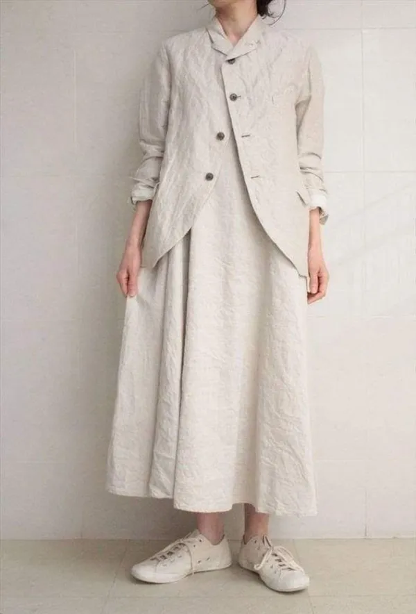 New_Summer_wear_cotton_lenin_co-ord_set