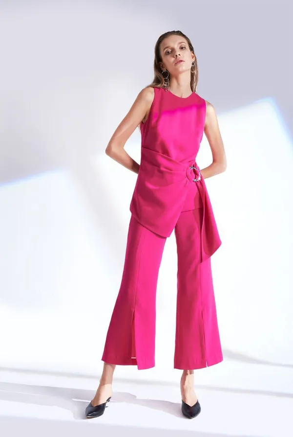 Pink_Coat_Set_For_Women