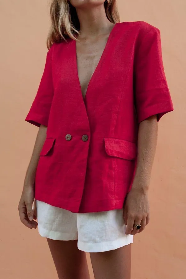 New_Summer_wear_cotton_lenin_co-ord_set