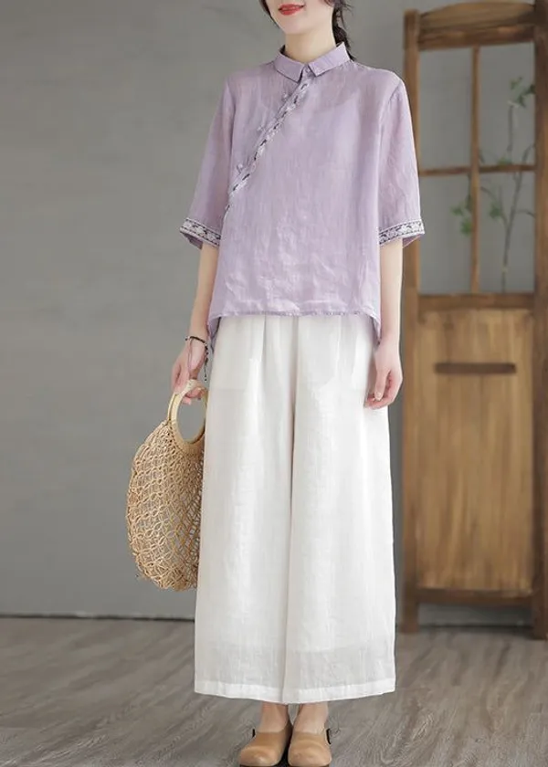 Elegent_Summer_cotton_lenin_co-ord_set