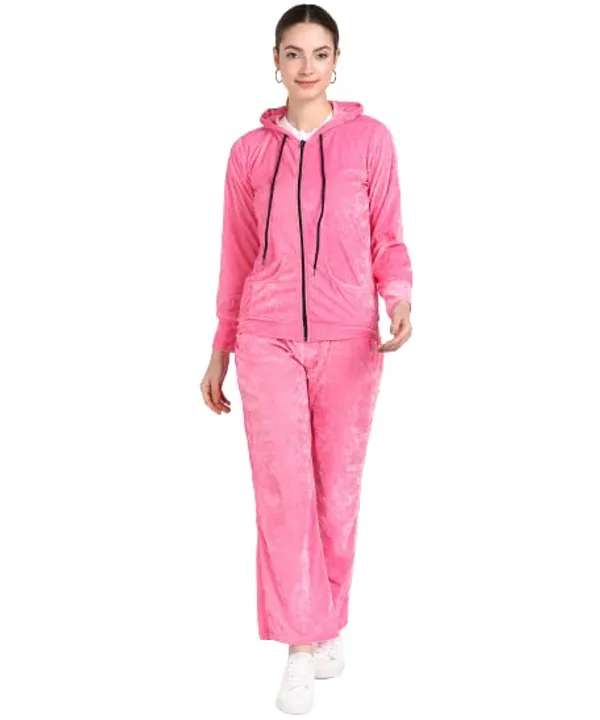 Pink_Hooded_Tracksuit_For_Women