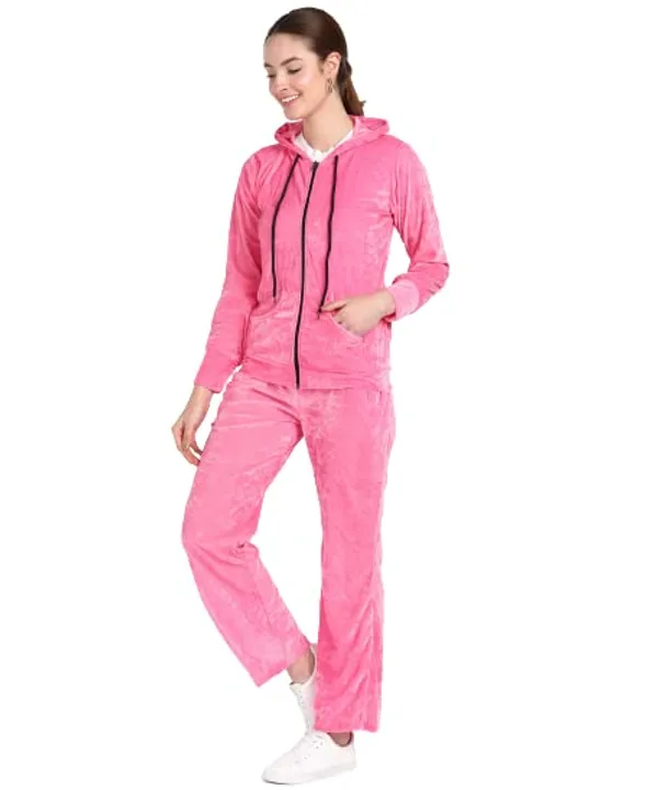 Pink_Hooded_Tracksuit_For_Women