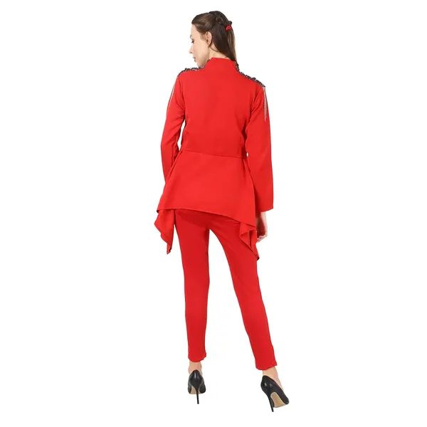 Velvet_Maroon_Pant_For_Women