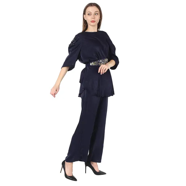 Velvet_Yellow_Pant_For_Women