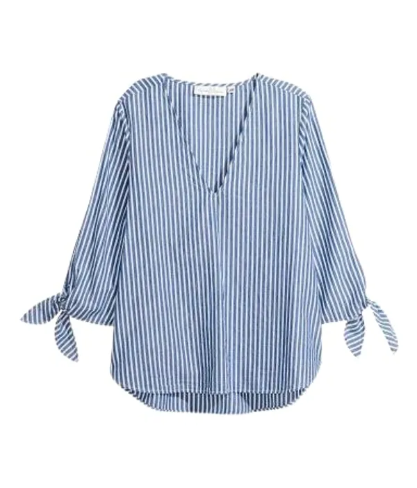 Dark_Blue_Cotton_Top_For_Women