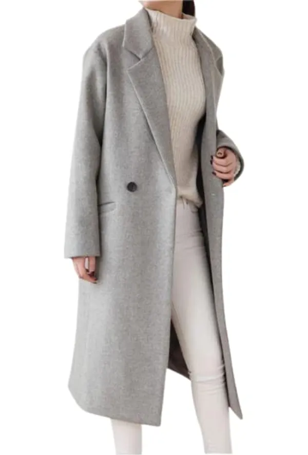Grey_Woolen_Long_Coat_For_Women