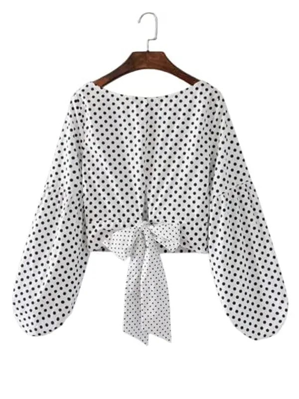 Women_Casual_Long_Sleeve_Western_Top_For_Women/Girls