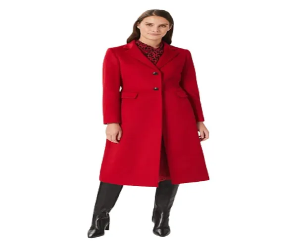 Women_Woolen_Stylish_Long_Sleeve_Regular_Coat_For_Winter_Wear_Red