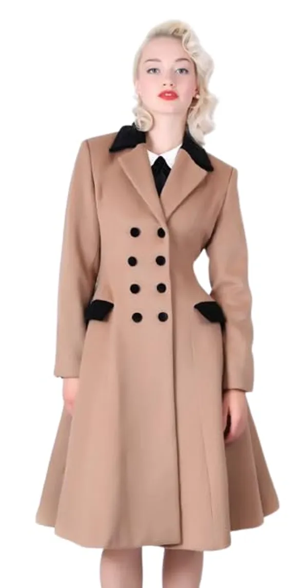 Women_Woolen_Stylish_Long_Sleeve_Regular_Coat_For_Winter_Wear(Tan_Beige)