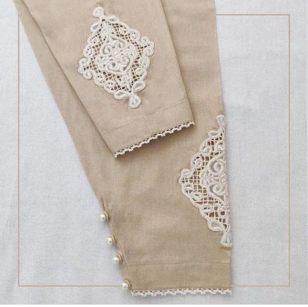 Women'S_Beige_Lace_Patch_Pants_|_Beige_|