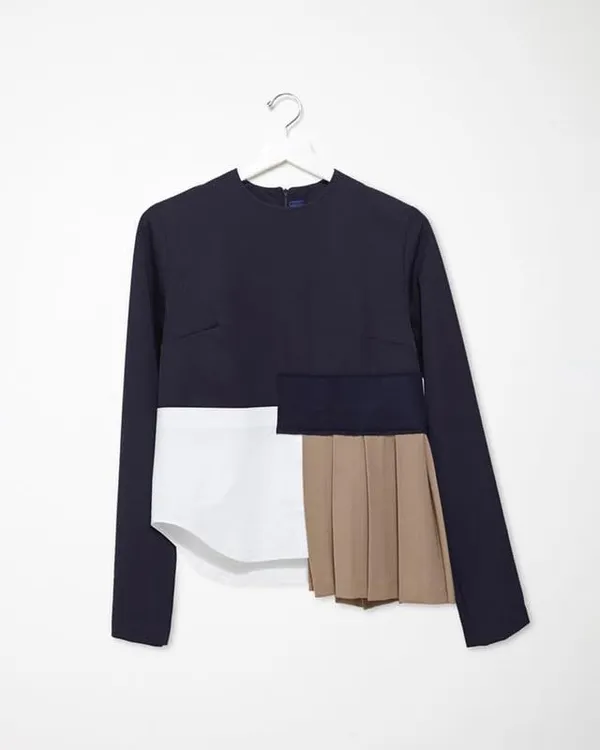 Women'S_Co-Ord_Set_(Navy_Blue_Plain_Cotton_Shirt_&_Waist_Pant_Set)