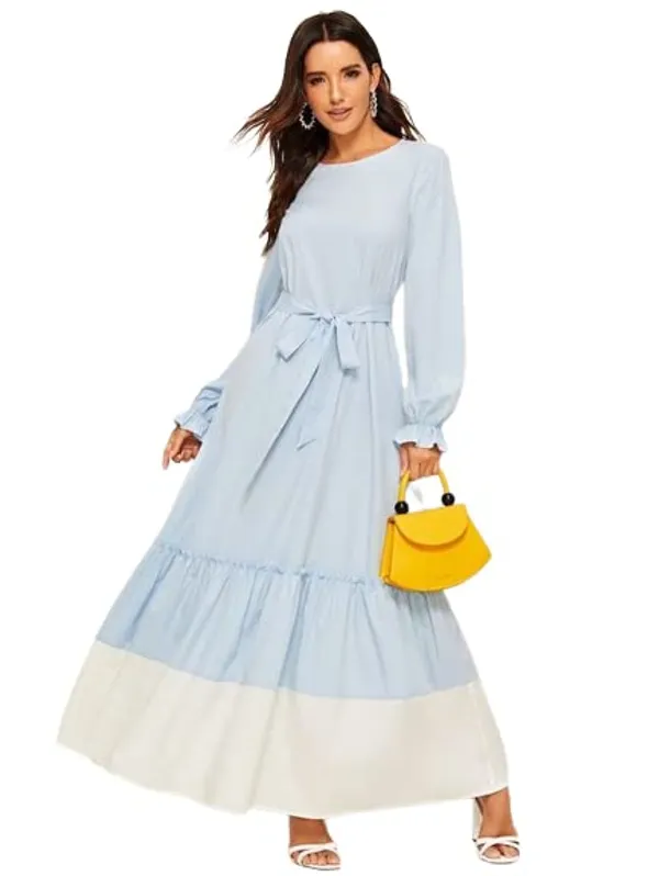 Women'S_Cotton_Dress_|_Hand_Wash_|_Solid_|_Blue_|_|2021-162