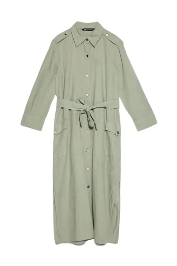 Women'S_Cotton_Dress_|_Hand_Wash_|_Solid_|_Green_|_|2021-120