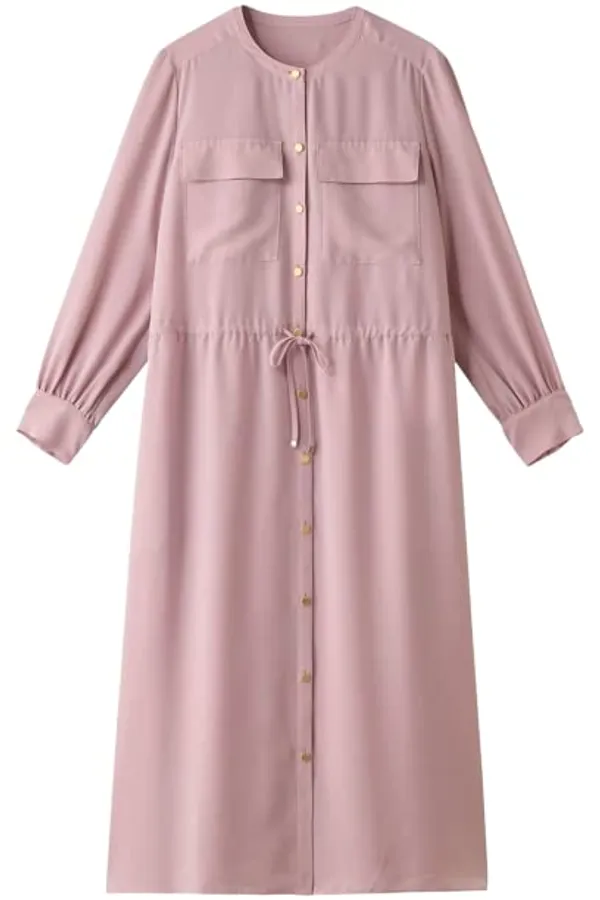 Women'S_Cotton_Dress_|_Hand_Wash_|_Solid_|_Pink_|_|2021-121