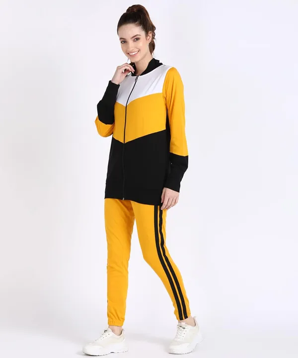 Women'S_Cotton_Jersy_Track_Suit_(Yellow/Multi)_(202132)