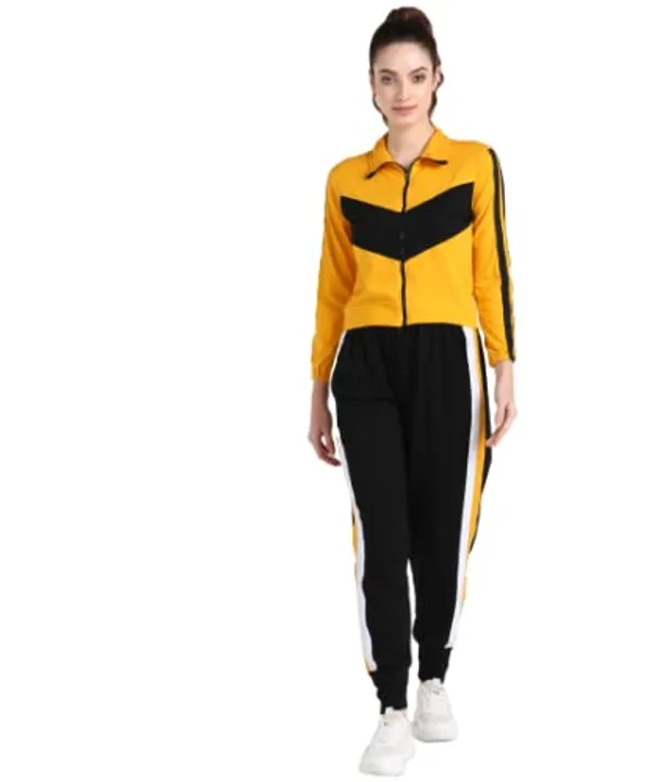 Women'S_Cotton_Jersy_Track_Suit_(Yellow/Multi)_(202134)