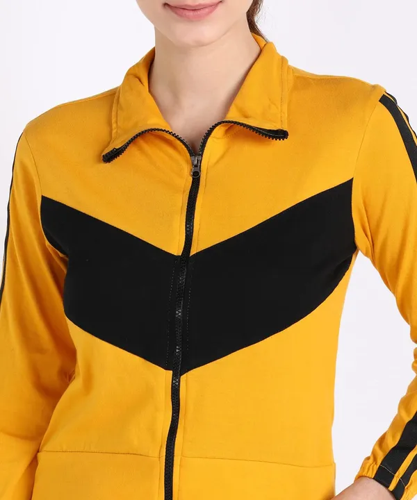 Women'S_Cotton_Jersy_Track_Suit_(Yellow/Multi)_(202134)