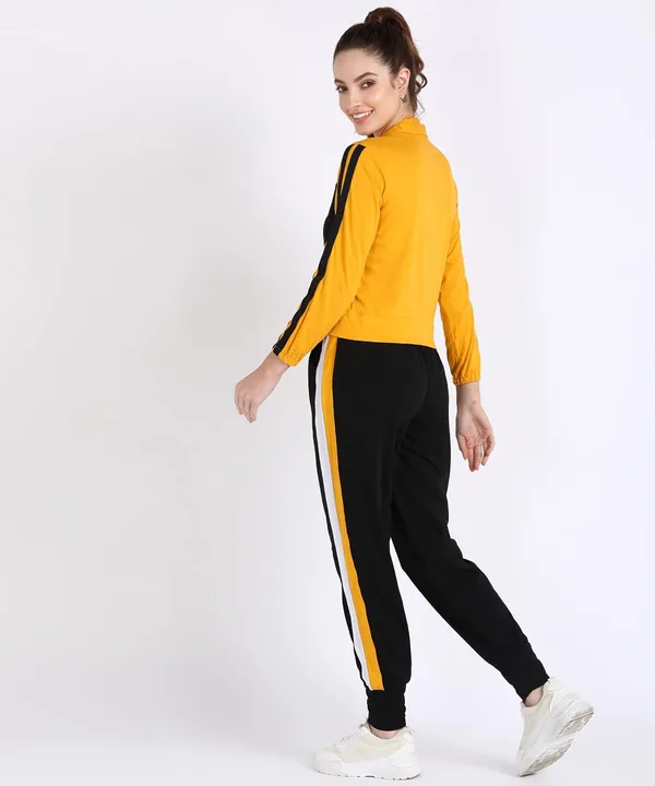 Women'S_Cotton_Jersy_Track_Suit_(Yellow/Multi)_(202134)