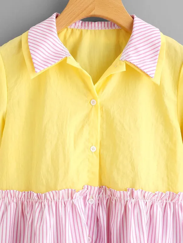 Women'S_Cotton/Rayontop_(Yellow)_(202967)