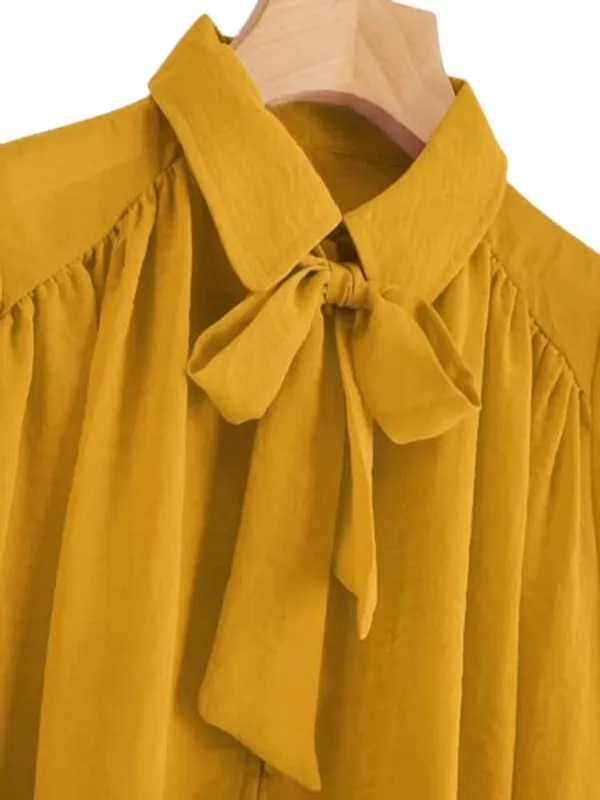 Women'S_Cotton_Shirt_|_Hand-Wash_|_Regular_Fit_|_Mustard_|_3Xl2021-89-3Xl