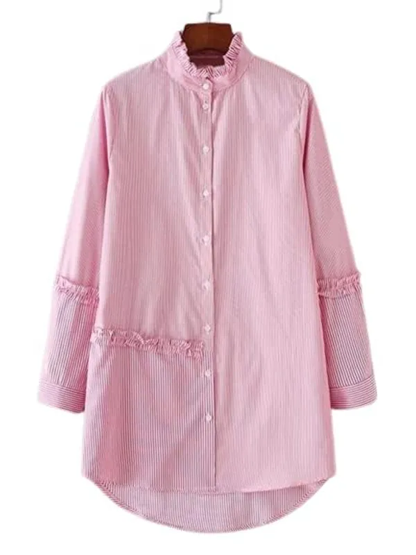 Women'S_Cotton_Shirt_|_Hand-Wash_|_Regular_Fit_|_Pink_|_2021-79