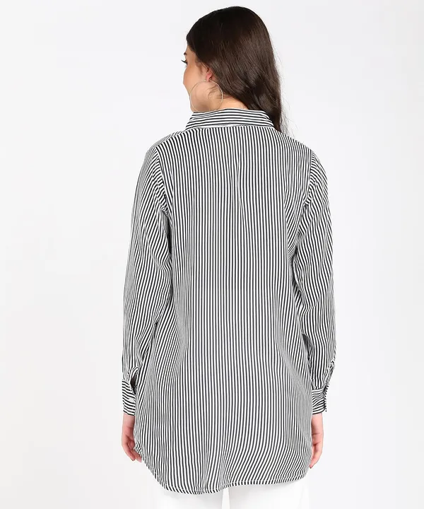 Women'S_Cotton_Shirt_|_Hand_Wash_|_Solid_|_Black_Stripe_|_|2021-138
