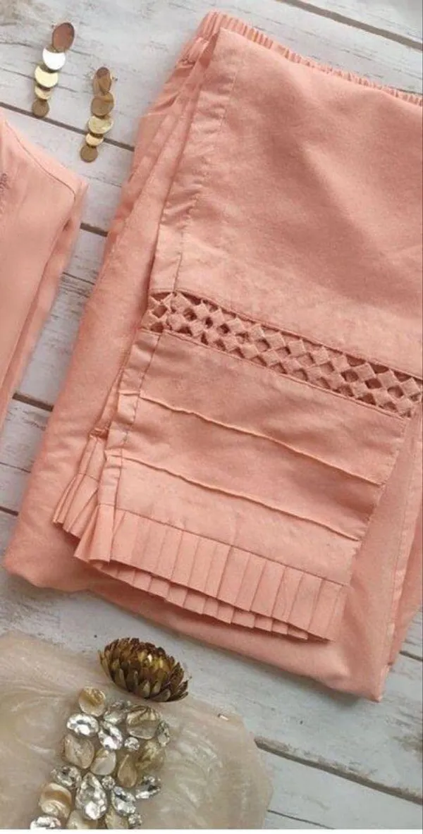 Women'S_Cotton_Lace_Pants_|_Peach_|