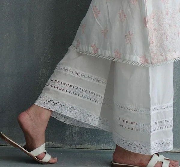 Women'S_Cotton_Lace_Pants_|_White_|
