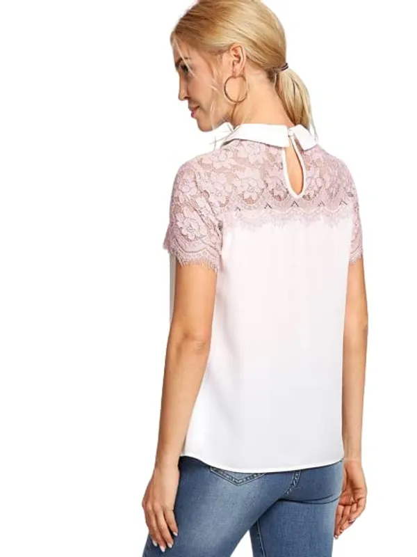 Women'S_Cotton_Top_|_Hand-Wash_|_Regular_Fit_|_White_Lace_|_2021-100