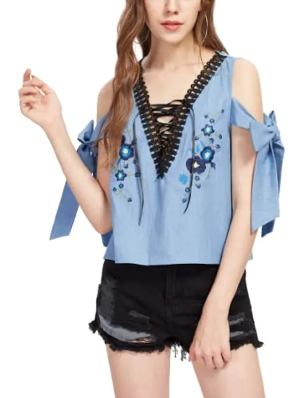 Women'S_Denim_Top_(Blue)_(202991)