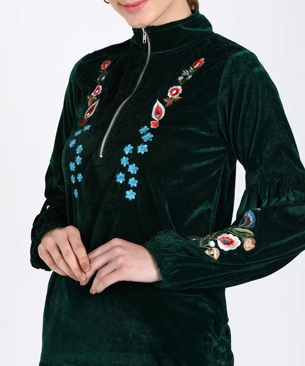 Women'S_Party_Wear_Look_|_Green