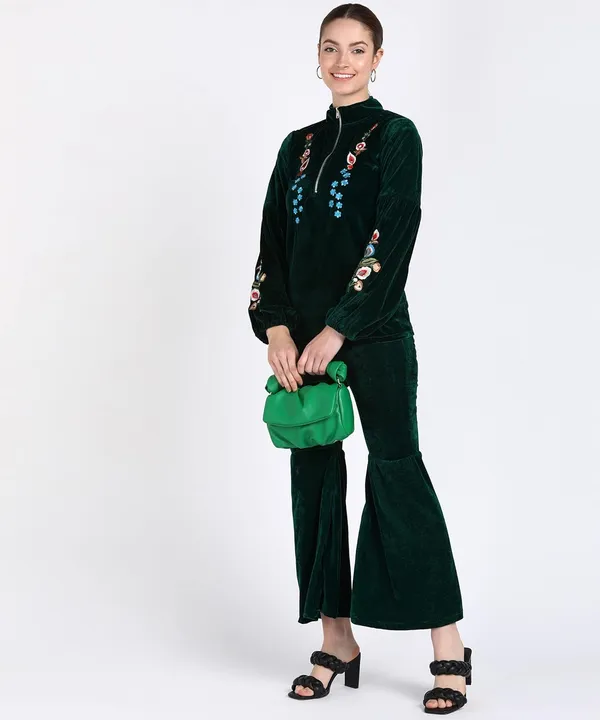 Women'S_Party_Wear_Look_|_Green