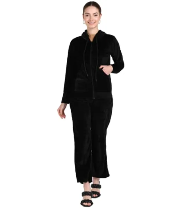 Women'S_Travel_Look_Tracksuit_With_Hand_Embroidery_Details_|_Black