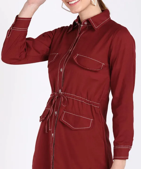 Women'S_Travel_Look_Tracksuit_With_Hand_Embroidery_Details_|_Maroon