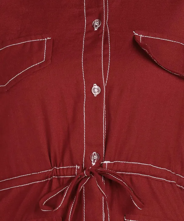 Women'S_Travel_Look_Tracksuit_With_Hand_Embroidery_Details_|_Maroon