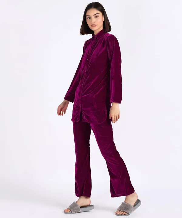 Women'S_Velvet_Track_Suit_(Dark_Purple)_(202146)