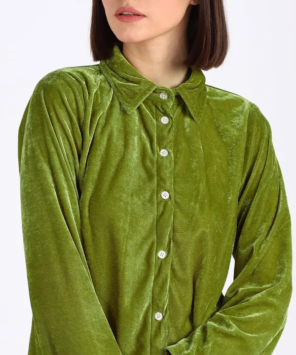Women'S_Velvet_Track_Suit_(Green)_(202147)