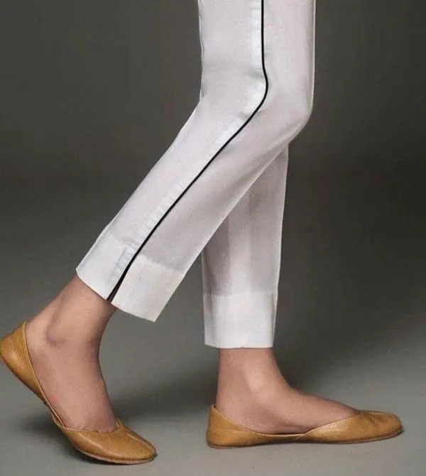 Women'S_White_Piping_Detail_Pants_|_White_|