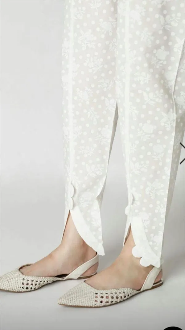 Women'S_White_Self_Cotton_Tulip_Pants_|_White_|